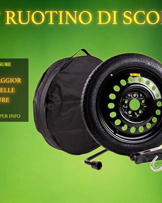 Kit ruotino di scorta varie misure NUOVI