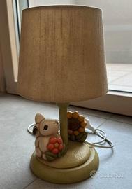 Lampada da Tavolo THUN - Coniglietto e Girasole
