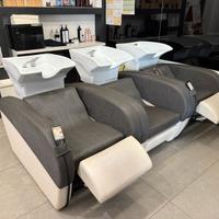 Postazioni shampoo con massaggio