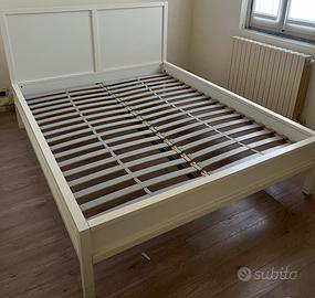 Letto matrimonisle ikea in legno leggi descrizione