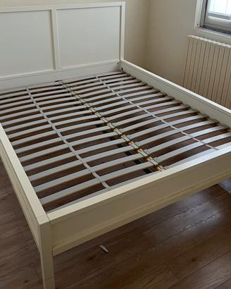 Letto matrimonisle ikea in legno leggi descrizione
