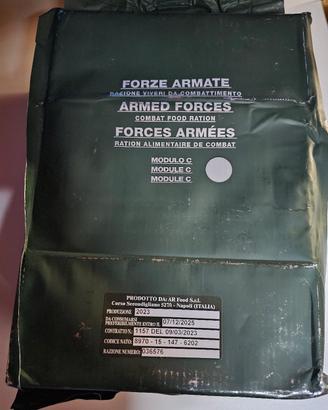 razione k esercito italiano