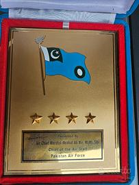 targa diplomatica Air Chief Marshal Mushaf Ali Mir