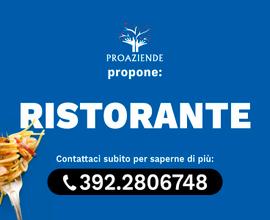 Ristorante (predisosto anche per pizzeria)