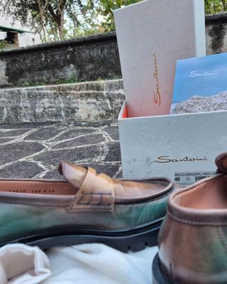 Mocassino Santoni  multicolore