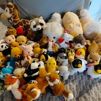 Peluche Trudi lotto di 41 pupazzo