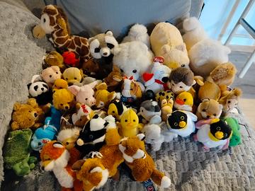 Peluche Trudi lotto di 41 pupazzo