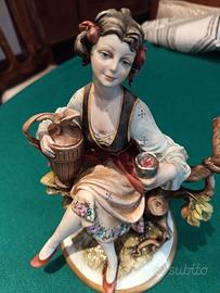 statuina ceramica Capodimonte 