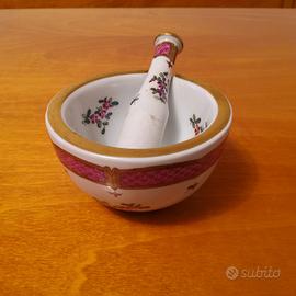 antico mortaio in porcellana PARIGI 