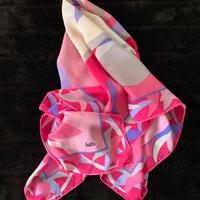 FURLA: carré crepe de Chine 1970/80