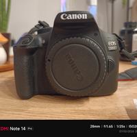 Canon EOS 1300d + Obiettivo 18-55mm