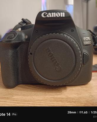 Canon EOS 1300d + Obiettivo 18-55mm