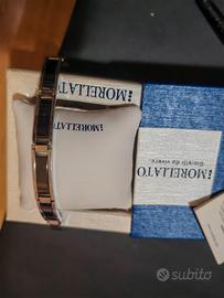 Bracciale Morellato Uomo Argento Nero