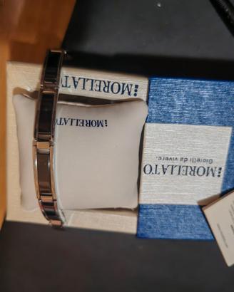 Bracciale Morellato Uomo Argento Nero