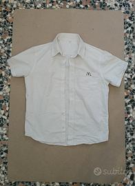 Camicia Manager McDonald's Bianca M unisex