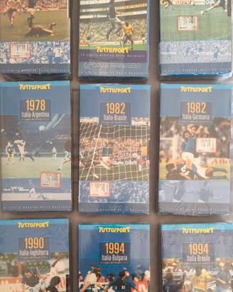9 VHS la nazionale italiana Tutto Sport 