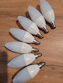 7 lampadine philips hue e14 White and color 