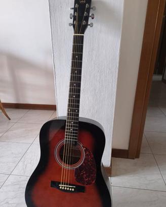 chitarra acustica vgs praticamente nuova