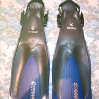 Pinne sub Tigullio Angel tg. L/XL colore Blu/Nero