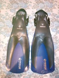 Pinne sub Tigullio Angel tg. L/XL colore Blu/Nero