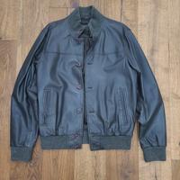 giacca pelle vintage Conbipel pelle d'agnello