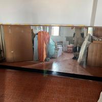 Specchio commerciale con Cornice Legno