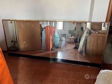 Specchio commerciale con Cornice Legno