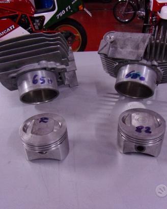 Pistoni e cilindri Ducati 650 PANTAH 82 mm