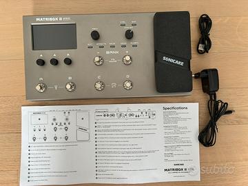 Pedaliera multieffetto SONICAKE Matribox II PRO