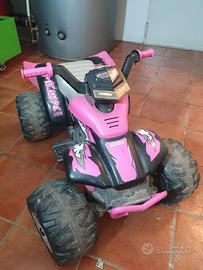 Quad Peg Perego Corral T-Rex 330 W, batteria 12V