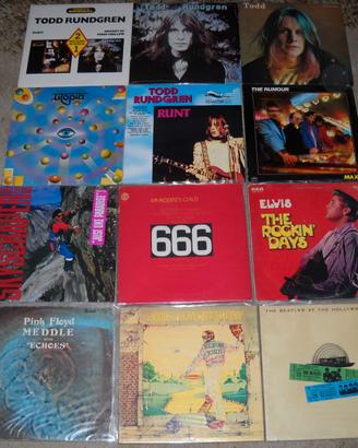 Lotto oltre 50 vinili rock