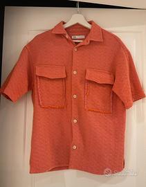 Camicia oversize con tasche