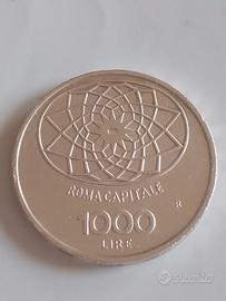 Moneta 1000 lire Roma Capitale