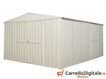 Box prefabbricato in acciaio 360x430cm avorio