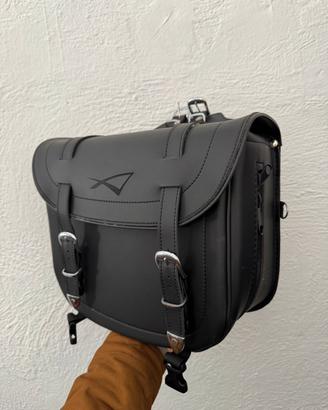 Set da 2 borse laterali moto