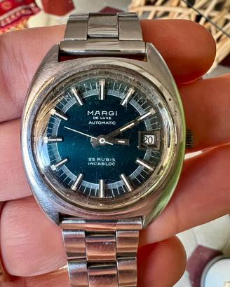 OROLOGIO AUTOMATICO MARGI ANNI 70 MOV. SVIZZERO