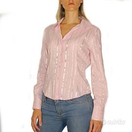 Camicia donna rosa di Nara Camicie - tg. S