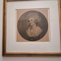 Quadro ritratto  donna