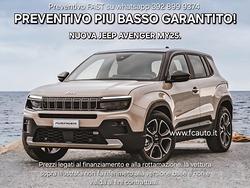 Jeep Avenger 1.2 Turbo 100 CV Longitude - NUOVA DA