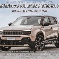 Jeep Avenger 1.2 Turbo 100 CV Longitude - NUOVA DA