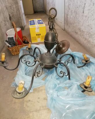 Lampadario stile olandese