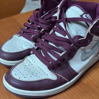 air jordan viola e argento