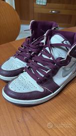 air jordan viola e argento