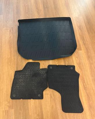 Tappetini in Gomma + Vasca Baule Originali Audi TT