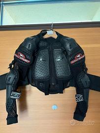 Armatura moto da cross o enduro per bambino