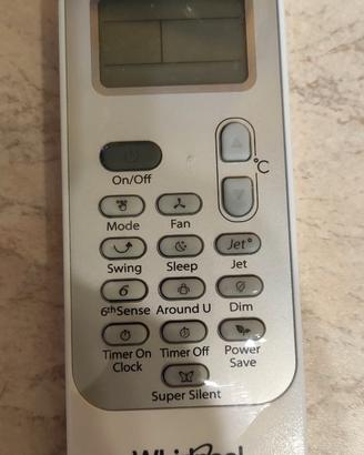 Telecomando climatizzatore Whirlpool