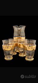 Servizio bicchieri con caraffa