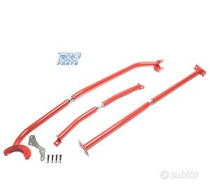 KIT BARRE STABILIZZATRICI REGOLABILI AUDI A3 8L 96
