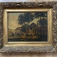 Quadro raffigurante paesaggio