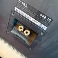 Casse + subwoofer  coral